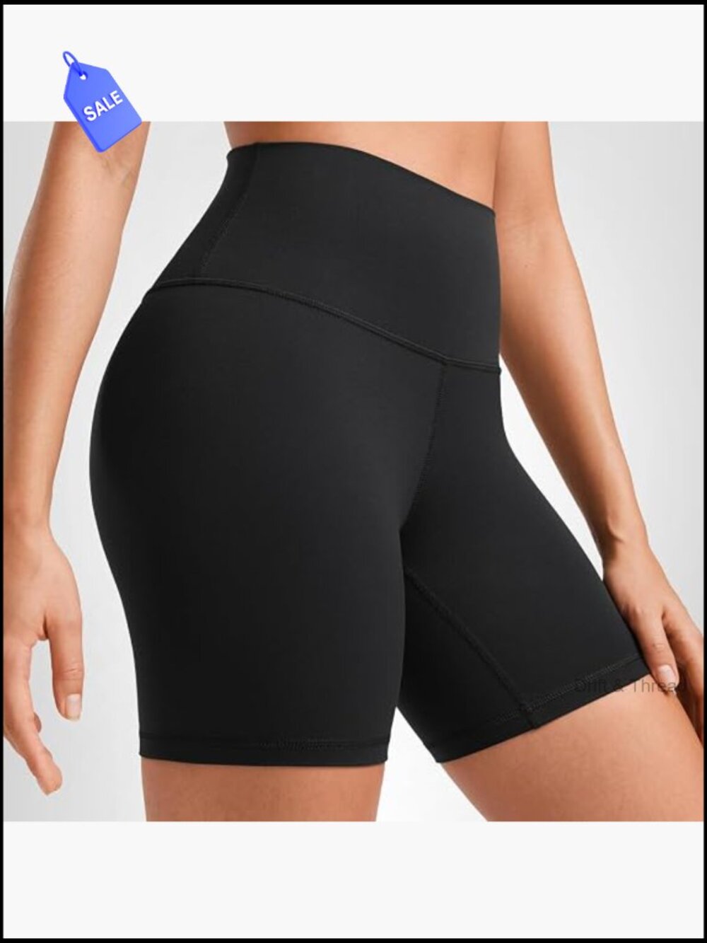 High Waisted Biker Shorts 6" Butterluxe Spandex Yoga Workout Running Volleyball